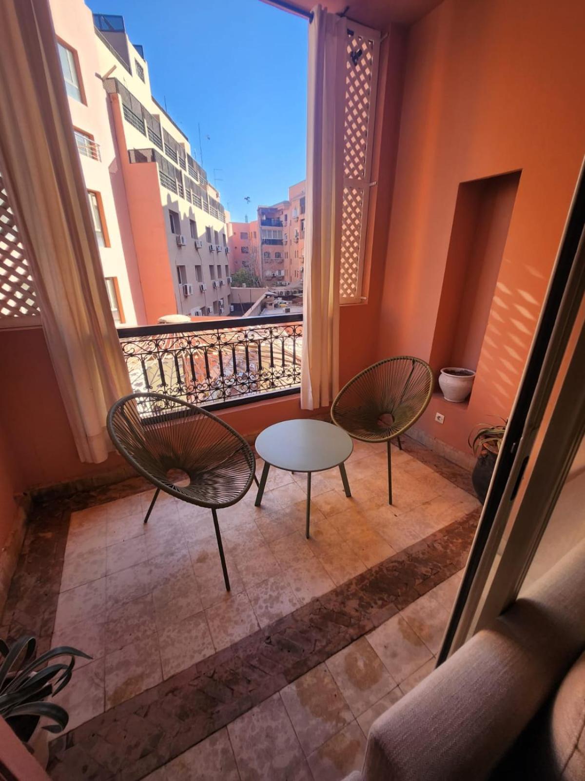 Appartement Patio Centre Gueliz Marrakesh Ngoại thất bức ảnh